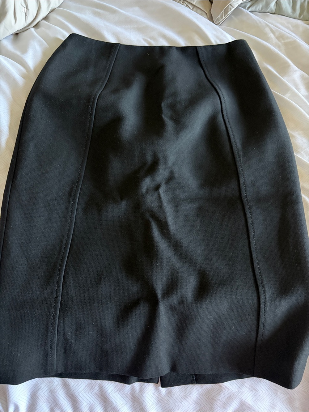 Black Women's Halogen Lined Pencil Skirt - 0
